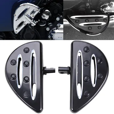 2X Rear Passenger Floorboards Floor Board Foot Pegs For Harley Touring Road King • $49.77
