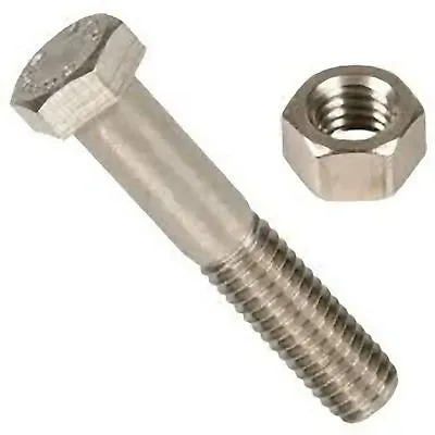£6.60 • Buy High Tensile Metric Hex Bolt Zinc Plated (inc Nut And Washer) M5 To M24 