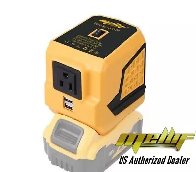 Mellif 200W Power Inverter For DeWALT 20V Battery Portable Power Station USB • $37.99