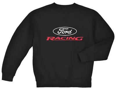 Ford Racing Sweatshirt For Men Crewneck Shirt Mustang Mopar Gear Decal Gifts • $29.95