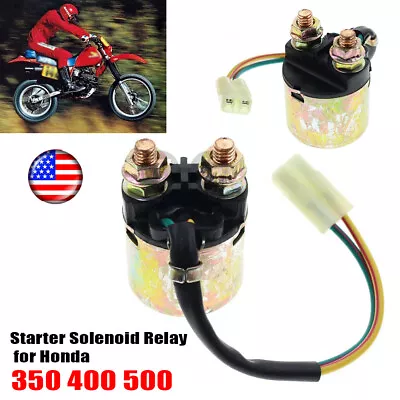 Starter Solenoid Relay For Honda 350 400 500 Rancher ATV 2000-2006 (Fits: Honda) • $7.27