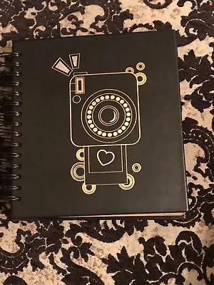 Michael Kors Scout Collection Black Leather Scrapbook Album 30 Pages Unlined • $29.99