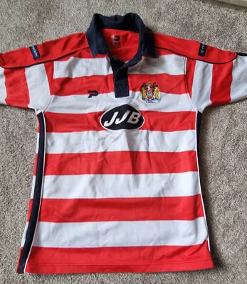 £5 • Buy Wigan Warriors 2003 - 2004 Patrick Home Rugby Shirt | XL Boys