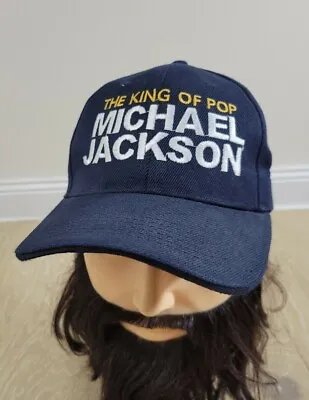 Michael Jackson Memorial Hat 1958-2009 Strapback Baseball Cap  King Of Pop  • $16.17