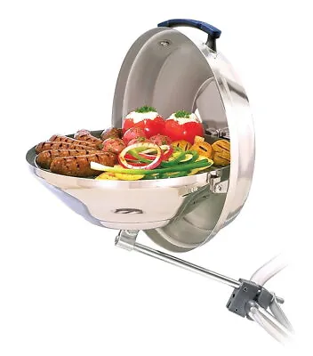 Magma Kettle Charcoal Grill W/Hinged Lid Marine A10-104 Camping Gear Accessory • $200.65