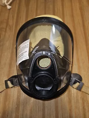 MSA Full Face Respirator: Mask Size Lg Hycar Made With Kevlar Advantage 4000 • $150