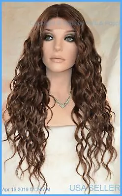 Lace Front Long Wavy Heat Friendly Wig P4.27.30 Gorgeous Sexy New Style  1355 • $79.99