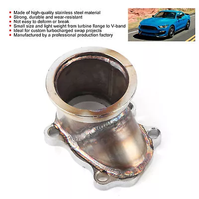 5 Bolt 2.5in Adapter Turbo Downpipe Flange For GT25 GT28 T25 T28 Turbine Housi⁺ • $38.55