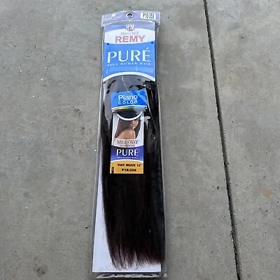 Milky Way PURE Human Hair Weave Extension Yaky_12 _#P1B/350 • $29