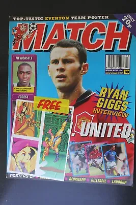 MATCH  Football Magazine - 1994 Oct 29 - Includes Free Gift • £2.30