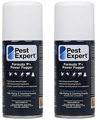 Carpet Moth Killer Insect Formula 'P' Fogger Bomb From Pest Expert® (150ml) • £11.95