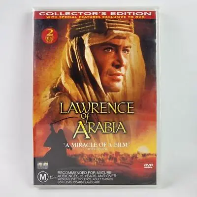 Lawrence Of Arabia Alec Guinness Anthony Quinn Jack Hawkins Jose 2001 New DVD • £3.18