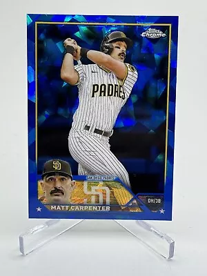 2023 Topps Chrome Sapphire Refractor Matt Carpenter #478 San Diego Padres • $1.99