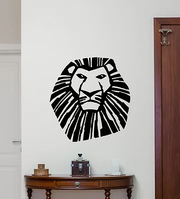 Lion King Logo Wall Decal Vinyl Sticker Disney Nursery Decor Poster Mural 200crt • $29.97