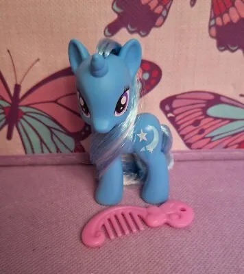 My Little Pony G4 Extremely Rare Trixie Lulamoon & Comb. Glitter Cutie Mark Mint • £90