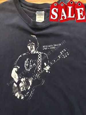 Vintage 2003 Elliott Smith Memorial Shirt Te8364 • $16.99