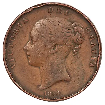 1854 Queen Victoria Penny (#3812) • £20