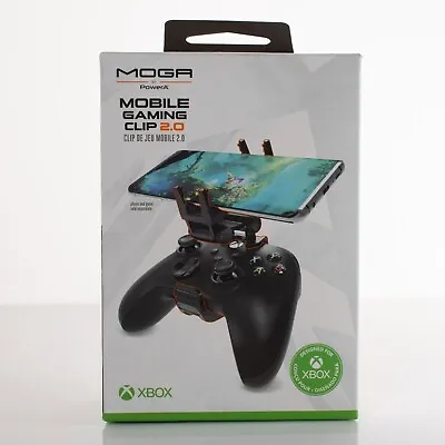 PowerA MOGA Mobile Gaming Clip 2.0 For Xbox Controllers Black • $11.75
