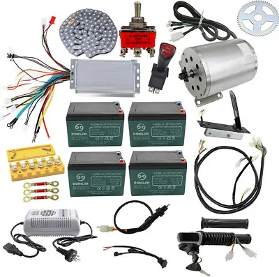 1800W 48V Brushless Electric E-BIKE Motor For Scooter ATV Quad Buggy Go Kart • $649.28