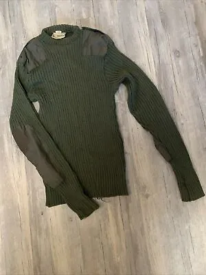 VTG UK Military  Commando Sweater 100% Wool • $10