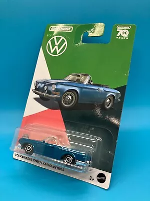 Matchbox VOLKSWAGEN TYPE34 KARMANN GHIA (Blue) • $8