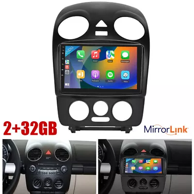 2+32GB Android 13 Carplay Car Stereo GPS Navi Wifi Radio For VW Beetle 2004-2010 • $117.99