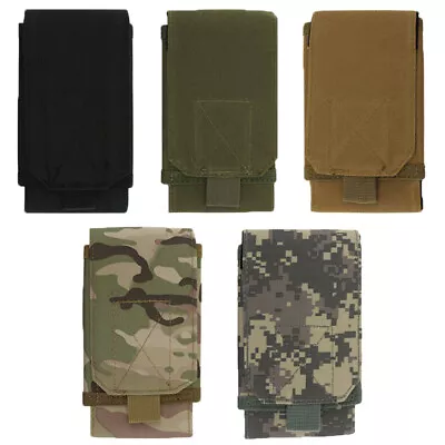 Army Molle Bag For Mobile Phone – Large Cell Phone Belt Holder Pouch Holster • $8.59