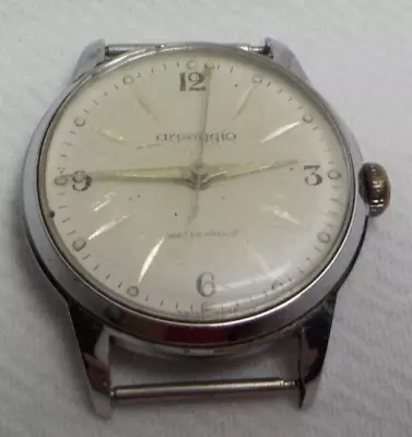 Vintage Arpeggio Mens Wrist Watch Watchmaker • $5.87