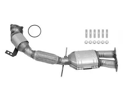 Front Flex Pipe Dual Catalytic Converters For 2010-2016 Volvo XC60 T6 3.0L • $771