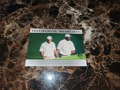 2014 UD SP Authentic Michael Jordan & Tiger Woods Authentic Moments 69 NM/MINT! • $99.99