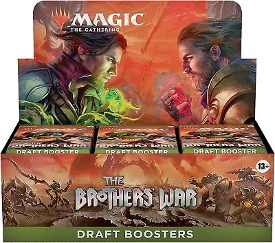 Draft Booster Box The Brothers War BRO MTG SEALED • $91.99