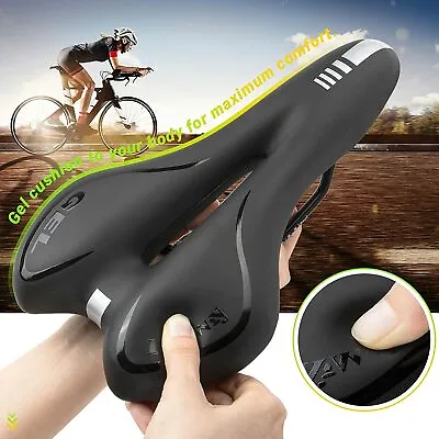 LERWAY Bike Seat Bicycle Saddle MTB Road Mountain Cycling Gel Comfort Rainproof • $25.99