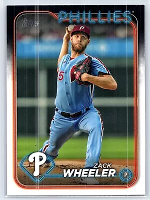 2024 Topps Series 1 Base Philadelphia Phillies - Zach Wheeler #262 • $1.46