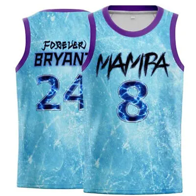 Design Legend 24 Mamba 8 Bryant Basketball Jersey Workout Streetball Gym S-6XL • $28.99