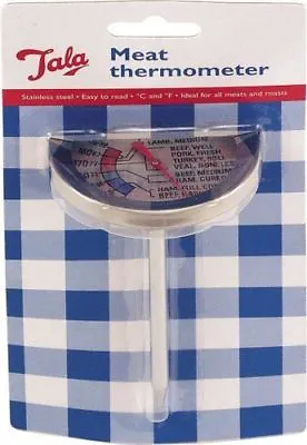 £7.99 • Buy Meat Thermometer Dial Roasting Beef Lamb Turkey Steak Cook Baking Kitchen Tool
