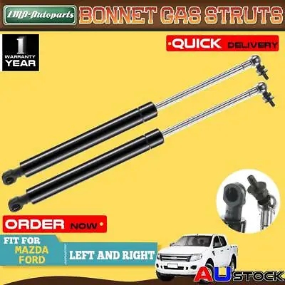 Bonnet Hood Gas Struts Conversion Kit For Mazda BT50 Ford Ranger PX 2012-2018 • $35.50