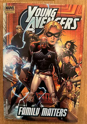 Young Avengers Family Matters Hardback Hardcover Graphic Novel Marvel Comics • £9.95