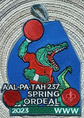 AAL-PA-TAH LODGE 237;2023 Spring Ordeal BSA Florida OA Tanah Keeta Gulf Stream • $6.98