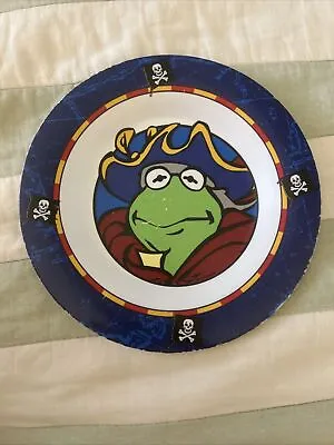 Selandia Muppet's Treasure Island Melamine 8  Plate Pirate Kermit Collector • $9.99