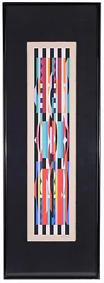 $699.95 • Buy Yaacov Agam Geometric Shapes Serigraph Hand Signed & Numbered Framed 5/99