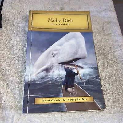 Moby Dick Herman Melville Junior Classics For Young Readers  Paperback 2013 • $4.99