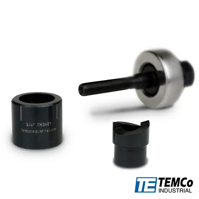TEMCo TH0407 - 3/4  Actual Hole Size Knockout Punch Unit With Manual Draw Stud • $34.95