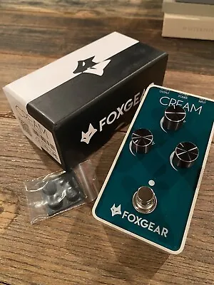 FOXGEAR CREAM TS Series Vintage Overdrive Effects Pedal • $41