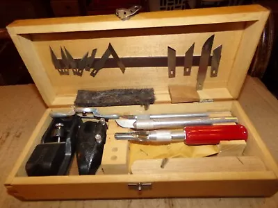 Vintage X-ACTO Hobby Tool Set Wood Carving Leather Craft Plane Knife • $19.99