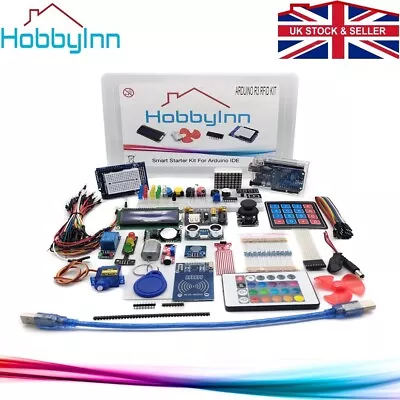 £28.99 • Buy UNO R3 RFID Starter Kit Arduino Compatible IDE Basic Electronics Component MB102