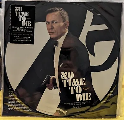 Hans Zimmer - No Time To Die SOUNDTRACK Picture Disc VINYL  - James Bond - New • £20