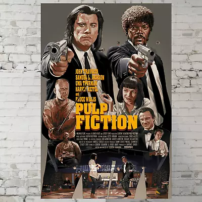 Pulp Fiction Movie Poster Quentin Tarantino Film Poster - 11x17  Wall Art • $14.90