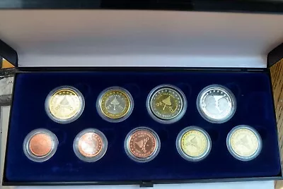 Pattern Euro Set 2005 Vatican City SEDE VACANTE XXV BOX & COA Silver Medal • $68.95