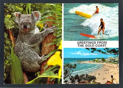 D5597 Australia Q Gold Coast 3 Images John Hinde Postcard • $10.70