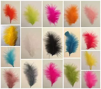 Marabou Feathers 23 Colours Mixed Sizes Fly Tying Flynscotsman Tackle Fluffy • £1.85